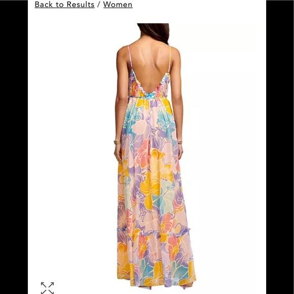 NWT Ramy Brook Printed Ivy Dress. Size Medium. Gorgeous design, feminine & sexy! - Picture 2 of 12